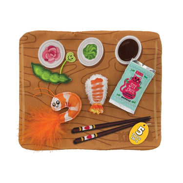 Kong Pull-A-Partz Sushi Cat Toy -